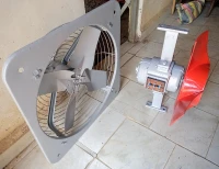 Vend 2 ventilateur extracteur d'air industriel à haute température silencieux 380v