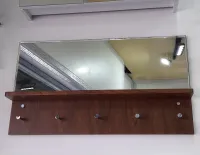 Miroir porte manteau étagère 