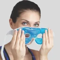 Masque yeux réutilisable chaud et froid 