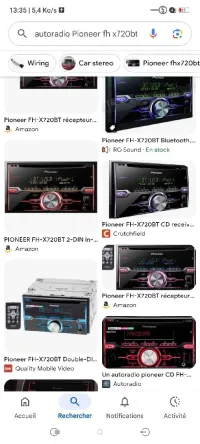 Autoradio Pioneer chaine