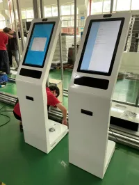 BORNE TACTILE DE systeme de gestion de file d'attente
