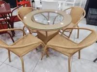 Table ronde 0,80 cm SANS CHAISES Idéale Pour Cafétéria Et Restaurant  تأثيث للمطاعم والكافيتيريات