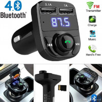 sono-electronique-car-x8-wireless-bluetooth-fm-transmitter-kit-usb-fast-charger-adapter-mp3-player-birkhadem-alger-algerie