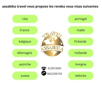 Rendez vous visa Schengen et usa