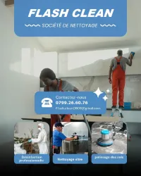Flash Clean société de nettoyage à Alger - Jardinage et aménagement des éspaces vert - Jardinier