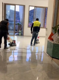 Société de nettoyage ponçage & lustrage marbre carrelage monocouche, entreprise de renovation du sol