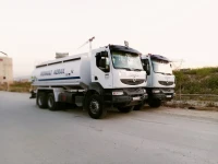 كراء شاحنات المياه الصالحة للشرب