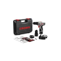 Visseuse Perceuse Sans Fil 12V 2 Batterie Ronde 1,5AH CROWN | CT21053LM-1.5 BMC