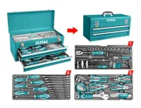 Mini servante à outil 3 tiroirs 97PCS TOTAL | THPTCS70971
