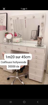طاولات-التزين-coiffeuse-hollywood-الرغاية-الجزائر
