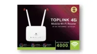 Routeur WiFi Mobile TopLink 5G+ avec Batterie intégrée 4000 mAh 