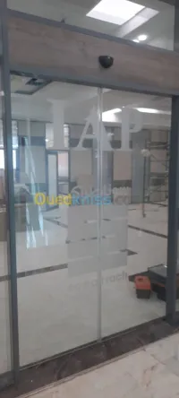 Porte Automatique En Vitre (Verre Trempé)