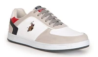 U.S POLO ASSN - CHAUSSURE HOMME ( blanc - bleu ) 1309562VR013 - 33
