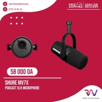 Shure MV7X Podcast XLR Microphone