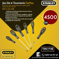 outillage-professionnel-stanley-jeu-de-6-tournevis-fatmax-bir-mourad-rais-alger-algerie