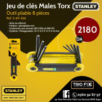 outillage-professionnel-stanley-jeu-de-cles-males-torx-bir-mourad-rais-alger-algerie