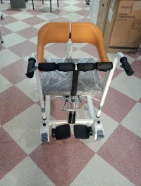 Chaise roulante transfert hydraulique garde robe 
