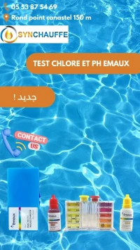 Testeur de ph et chlore