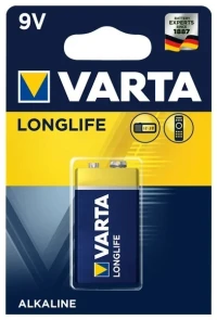 PILE VARTA LONGLIFE 9V E-BLOCK 4122 6LP3146 TRANSISTOR MN1604