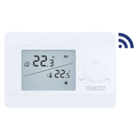 IMIT Silver TA RF S Thermostat D'ambiance Numérique Sans Fil Wifi