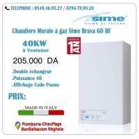 Chaudière Sime Brava GO 40kw  ventouse