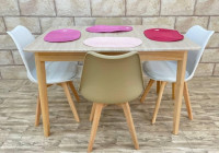 tables-a-manger-table-12080cm-4-chaises-tulipe-laghouat-algerie