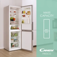 Réfrigérateur #candy 400L combiné NoFrost