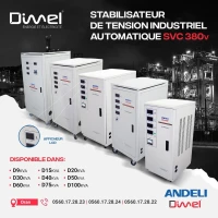 STABILISATEUR DE TENSION ANDELI DIMEL 220v / 380v