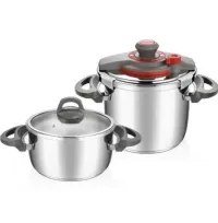 COCOTTE FALEZ 2en1  7 litres + 4 Litres  0454TGLE