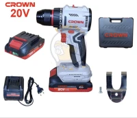 Visseuse Perceuse Sans-fil 2 Batteries 20V CROWN CT21131XMS-2 BMC