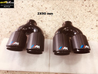 accessoires-exterieur-double-sortie-echapement-carbone-akrapovic-2x90-mm-bmw-kouba-alger-algerie