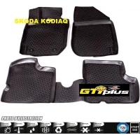 Tapis de sol 3D pour Skoda Kodiaq