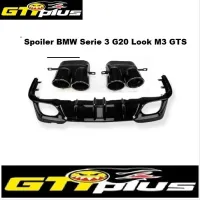 Kit Spoiler + sorties échappements pour BMW Série 3 G20 Look M3 GTS