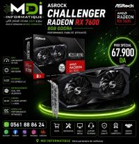 بطاقات-الرسومات-asrock-challenger-radeon-rx-7600-oc-8gb-gddr6-الجزائر-وسط