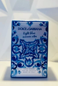 Parfum original france D&G Light Blue + Paco Rabanne One million Royal