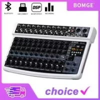 Table de mixage Mélangeur audio professionnel 12 voix