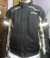 Veste moto avec protege 
