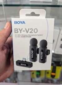 BOYA BY-V20 Mini Micro Cravate sans Fil USB-C pour Smartphone Android