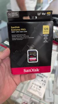 بطاقة-الذاكرة-carte-memoire-sandisk-extreme-pro-sdxc-uhs-i-128go-u3-v30-4k-200mbs-90-mbs-القبة-الجزائر