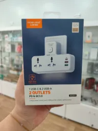 Multiprise LDNIO SC2311 Avec 3 USB 20W Et 2 Prises Électriques et une Veilleuse