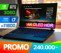 GIGABYTE AERO 15 ⍟ OLED 4K HDR ⍟ RTX 3060 ⍟ I7 11800H ⍟ 1TB SSD ⍟ 16 GB (Gaming Laptop Studio)