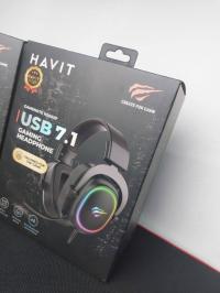 CASQUE GAMER HAVITE  GAMENOTE H2002P USB7.1 + RGB thumbnail 2