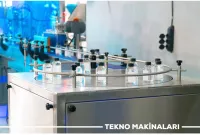 remplisseuse liquide bouchonnées, étiqueteuse pour parfum  full automatique  made un turque