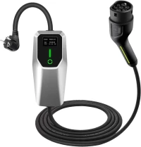 Neuf - Chargeur Véhicule Hybride ou Électrique avec Câble Type 2 de 8 Mètres