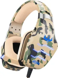 Casque lumineux GAMER armée pour PS4/PC/Xbox/Téléphone
