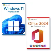 Microsoft Office 2019, 2021, 2024 Pro Plus Windows 10/11 Pro Digitale Coffret & Carte