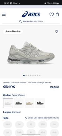 sneakers-asics-gel-nyc-grey-el-harrach-alger-algeria