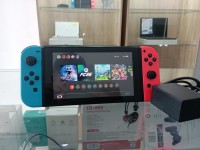 Console Nintendo Switch meflachia Puce 128gb avec Chargeur Original