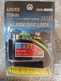 Bloque disque alarme moto