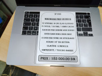 laptop-pc-portable-macbook-pro-16-a2141-i9-9880hk-32gb512-ssdradeon-5300m-4gb-bejaia-algerie